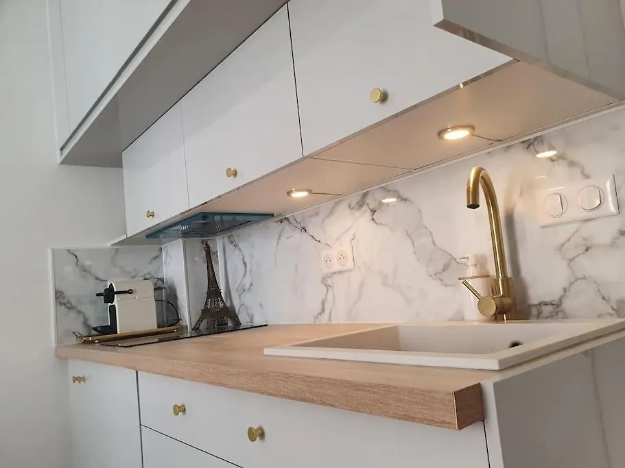Apartament Cocon Chic Parisien Niche Au Coeur De Montmartre Paryż